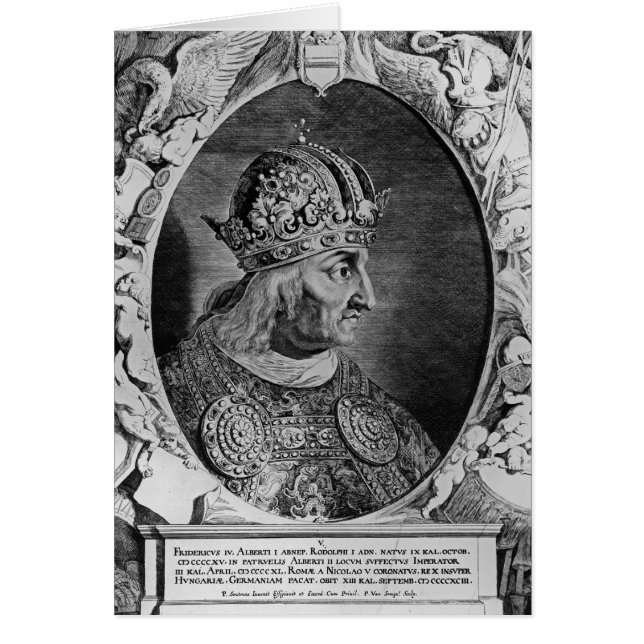 Portrait of Frederick IV , Holy Roman Emperor (Front)