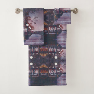 Portrait of Freedom, Ellis island Bath Towel Set
