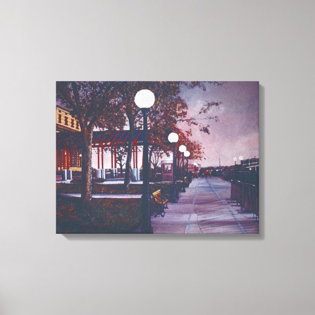 Portrait of Freedom, Ellis Island, USA Canvas Print (Front)