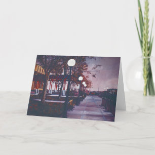 Portrait of Freedom, Ellis Island, USA Greeting Ca Card