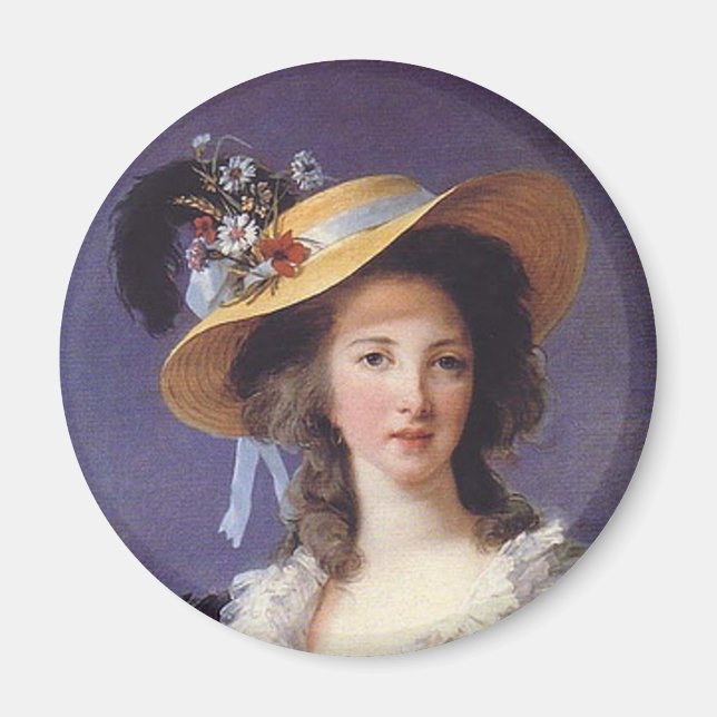 Portrait of French Aristocrat Magnet (Front)