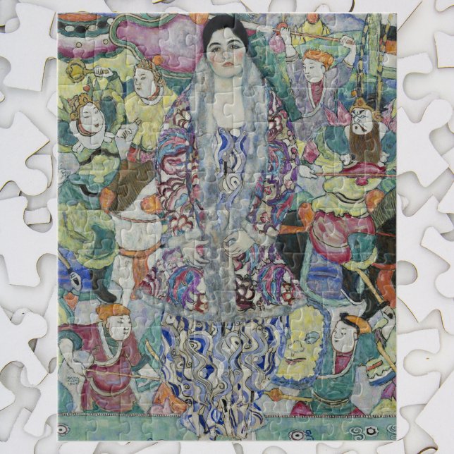 Portrait of Friederike Maria Beer by Gustav Klimt Jigsaw Puzzle (Creator Uploaded)