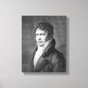 Portrait of Friedrich Heinrich Alexander Canvas Print