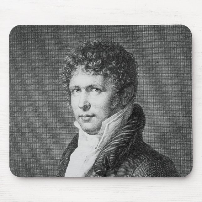 Portrait of Friedrich Heinrich Alexander Mouse Pad (Front)