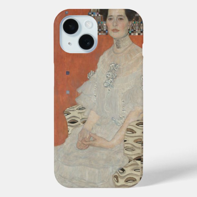 Portrait of Fritza Riedler by Gustav Klimt Case-Mate iPhone Case (Back)