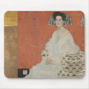 Portrait of Fritza Riedler by Gustav Klimt Mouse Pad