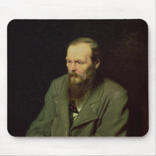 Portrait of Fyodor Dostoyevsky 1872 Mouse Pad