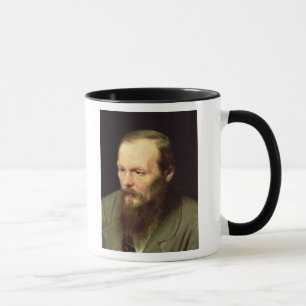 Portrait of Fyodor Dostoyevsky  1872 Mug