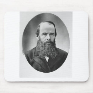 Portrait of Fyodor Mikhailovich Dostoyevsky Mouse Pad