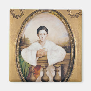 Portrait of Gaspard Deburau as Pierrot, c.1815 Magnet