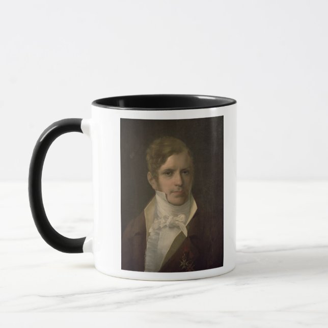 Portrait of Gaspare Spontini Mug (Left)