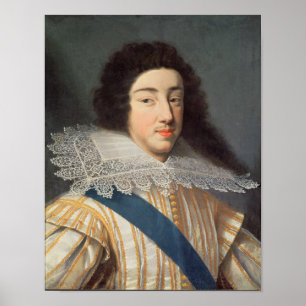 Portrait of Gaston d'Orleans Poster