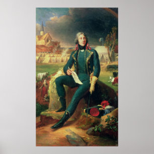 Portrait of General Louis-Lazare Hoche Poster