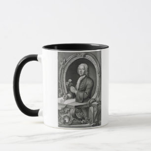 Portrait of Georg Dionysius Ehret (1710-70) engrav Mug