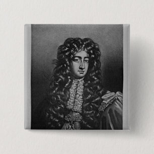 Portrait of George Duke of Northumberland 2 Inch Square Button