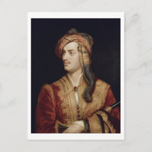 Portrait of George Gordon (1788-1824) 6th Baron By Postcard