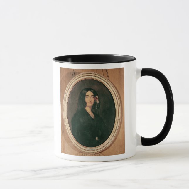 Portrait of George Sand Mug (Right)