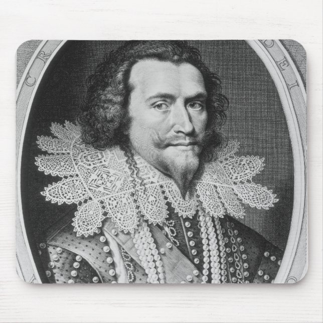 Portrait of George Villiers Mouse Pad (Front)
