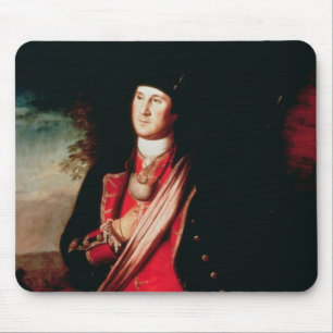 Portrait of George Washington 1772 Mouse Pad