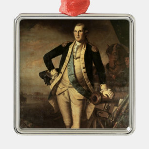 Portrait of George Washington, 1779 Metal Ornament