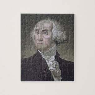 Portrait of George Washington, from 'Le Costume An Jigsaw Puzzle