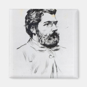 Portrait of Georges Bizet Magnet