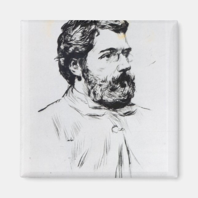 Portrait of Georges Bizet Magnet (Front)