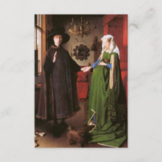 Portrait of Giovanni Arnolfini and his Wife Invitation