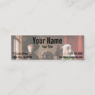 Portrait of Giovanni Arnolfini and his Wife Mini Business Card