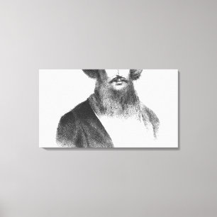 Portrait of Giovanni Battista Belzoni Canvas Print