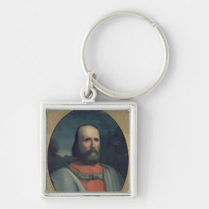 Portrait of Giuseppe Garibaldi 2 Keychain