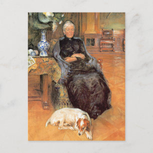 Portrait of Gothilda Furstenberg Postcard