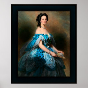 Portrait of Grand Duchess Alexandra Iosifovna Poster