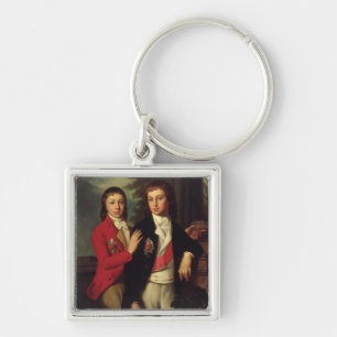 Portrait of Grand Prince August of Oldenburg Keychain