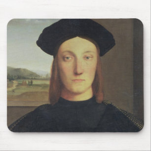 Portrait of Guidobaldo da Montefeltro, Duke of Urb Mouse Pad