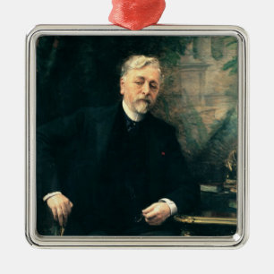 Portrait of Gustave Eiffel  1905 Metal Ornament