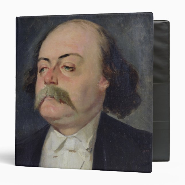Portrait of Gustave Flaubert  1868-81 Binder (Front/Inside)