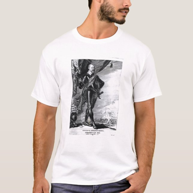 Portrait of Gustavus Adolphus the Great T-Shirt (Front)