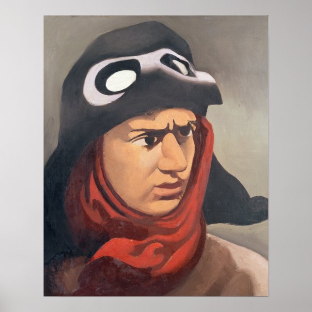 Portrait of Guynemer, 1921-23 Poster (Front)