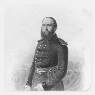 Portrait of H.R.H. The Duke of Cambridge Square Sticker