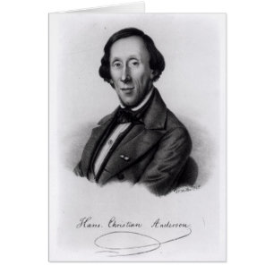 Portrait of Hans Christian Andersen