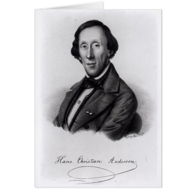 Portrait of Hans Christian Andersen (Front)