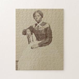 Portrait of Harriet Tubman 1868-69 Jigsaw Puzzle