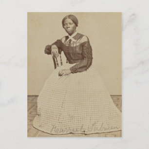 Portrait of Harriet Tubman 1868-69 Postcard