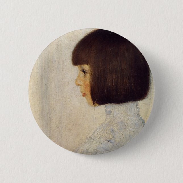 Portrait of Helen Klimt 2 Inch Round Button (Front)