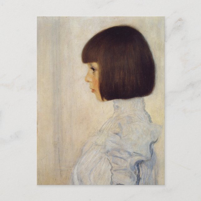 Portrait of Helen Klimt Postcard (Front)