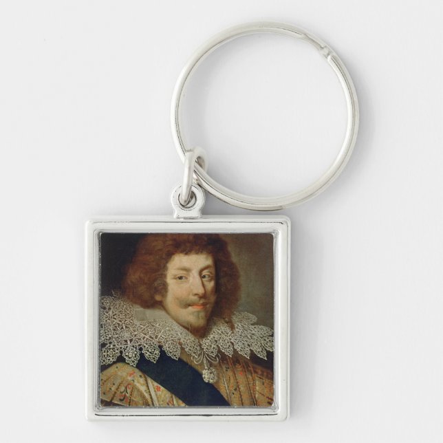 Portrait of Henri  Duke of Montmorency Keychain (Front)