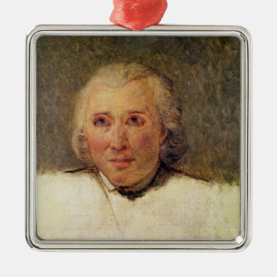 Portrait of Henri Gregoire Metal Ornament