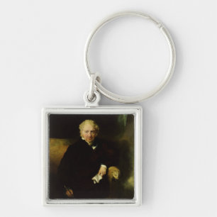 Portrait of Henry Fuseli Keychain