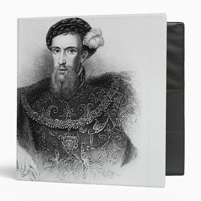 Portrait of Henry Howard  Earl of Surrey Binder (Front/Inside)
